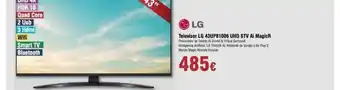 FROIZ Televisor Lg 43up81006 Uhd Stv Ai Magicr oferta