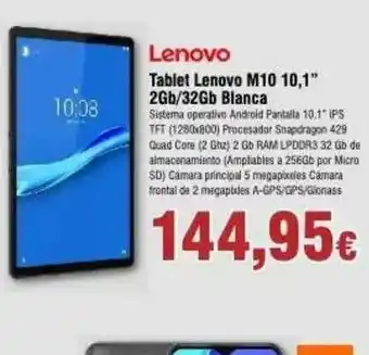 FROIZ Lenovo Tablet M10 10,1 oferta