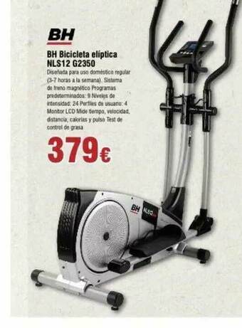 FROIZ Bh Bicicleta Elíptica Nls12 G2350 oferta