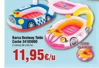 FROIZ Barca Bestway Toldo Cocho 34103000 oferta