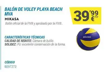 Decathlon Balón De Voley Playa Beach Mva oferta