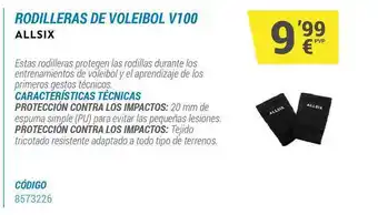 Decathlon Allsix Rodilleras De Voleibol V100 oferta