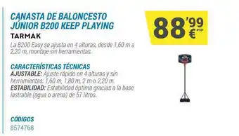 Decathlon Canasta De Baloncesto Júnior B200 Keep Playing oferta