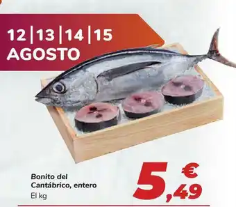 Carrefour Bonito Del Cantábrico Entero oferta