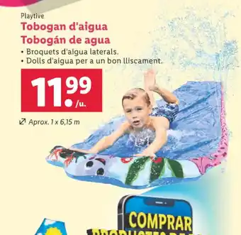Lidl Playtive Tobogan d'aigua Tobogán de agua oferta