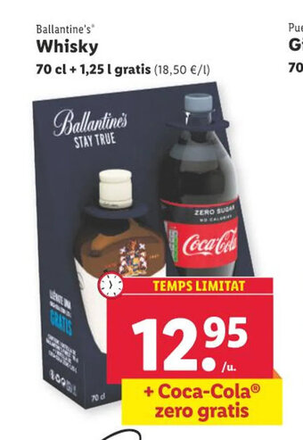 Lidl Ballantine's Whisky oferta