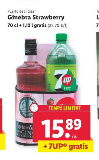 Lidl Ginebra Strawberry oferta