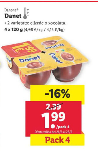 Lidl Danet oferta