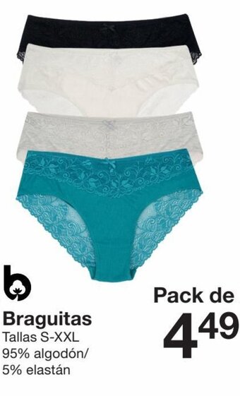 Zeeman Braguitas oferta