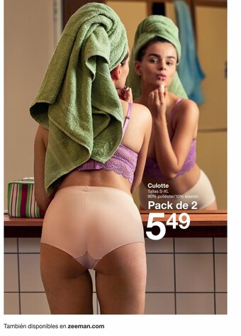 Zeeman Culotte oferta