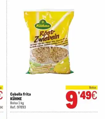 Makro Cebolla frita oferta