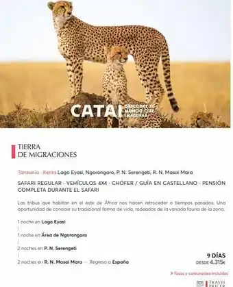 Catai Tierra oferta