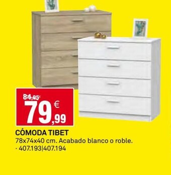 Bricoking CÓMODA TIBET oferta
