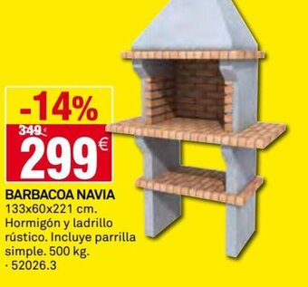 Bricoking BARBACOA NAVIA oferta