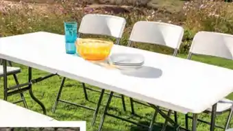 Hipercor Mesa de resina. 180 cm. Disponible en oferta