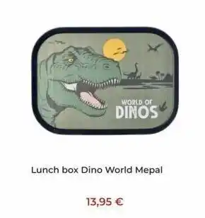 Culinarium World of dinos lunch box dino world mepal 13,95 € oferta