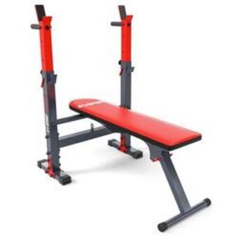 Decathlon Banco de pesas con soporte para barras oferta