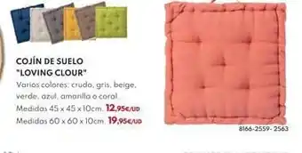 BricoCentro Cojín de suelo oferta