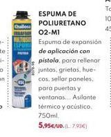 BricoCentro Espuma de poliuretano oferta