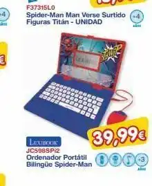 Super Juguete F37315l0 spider-man man verse surtido figuras titán - unidad lexibook jc598spi2 bilingüe spider-man 39,99€ oferta