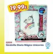 Super Juguete 19,99€ girab-iila 02519 girabrilla diario mágico unicornio 7 al oferta