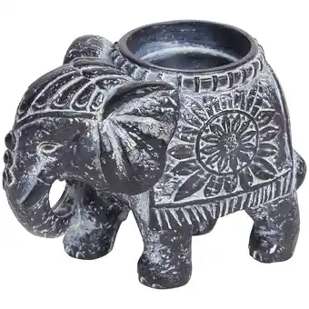 Portavelas de té de buda o elefante