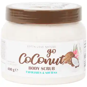 Action Exfoliante corporal gotta love nature go coconut oferta