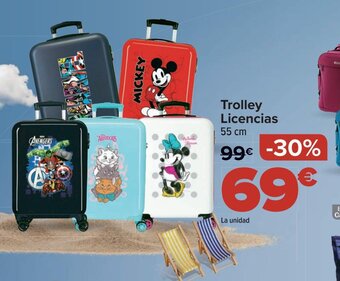 Carrefour Trolley Licencias 55 cm oferta