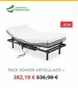 Hogarium Somier articulado oferta