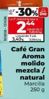 Dia Café molido mezcla marcilla oferta