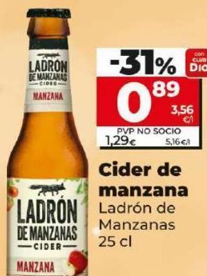 Dia Sidra ladrón de manzanas oferta