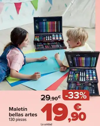 Carrefour Maletín bellas artes oferta