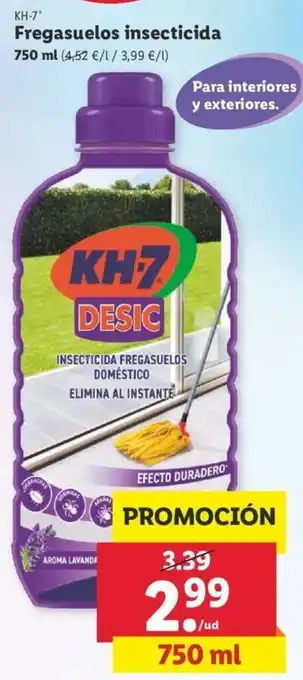 Lidl KH-7 Fregasuelos insecticida 750 ml oferta