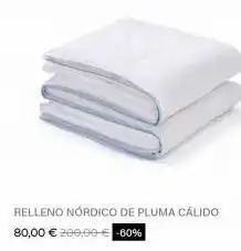 Sancarlos Relleno nórdico oferta