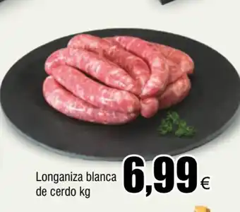 FROIZ Longaniza blanca de cerdo kg oferta