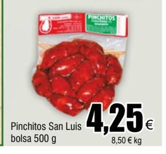 FROIZ Pinchitos San Luis bolsa 500 g oferta