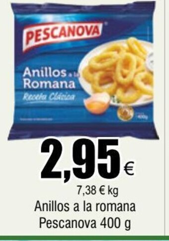 FROIZ Anillos a la romana Pescanova 400 g oferta