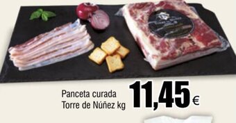 FROIZ Panceta curada Torre de Núñez kg oferta