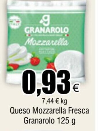 FROIZ Queso Mozzarella Fresca Granarolo 125 g oferta