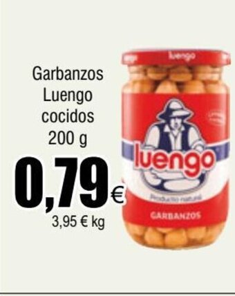 FROIZ Garbanzos Luengo cocidos 200 g oferta