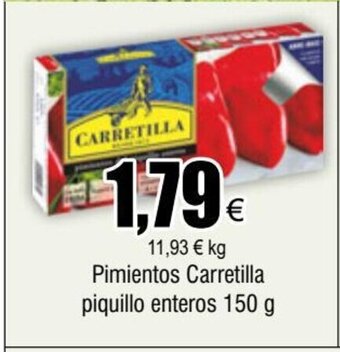 FROIZ Pimientos Carretilla piquillo enteros 150 g oferta