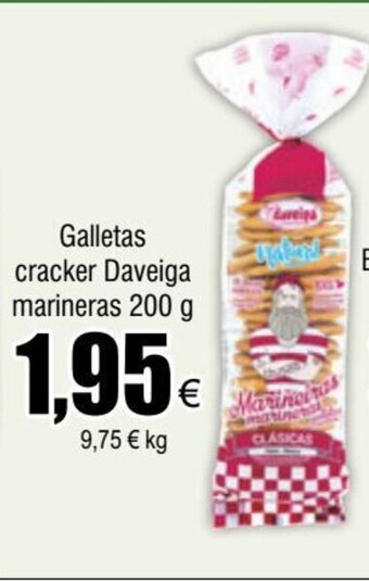 FROIZ Galletas cracker Daveiga marineras 200 g oferta