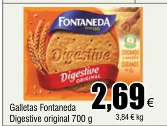 FROIZ Galletas Fontaneda Digestive original 700 g oferta