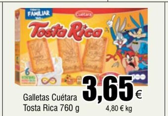 FROIZ Galletas Cuétara Tosta Rica 760 g oferta