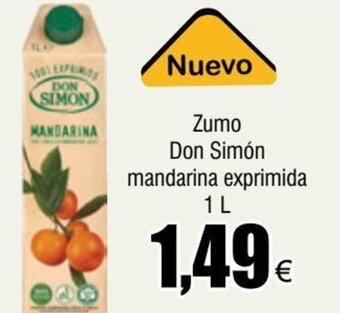 FROIZ Zumo Don Simón mandarina exprimida 1 L oferta
