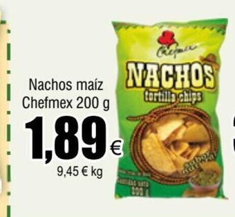FROIZ Nachos maíz Chefmex 200 g oferta