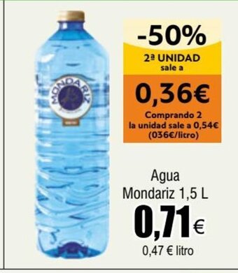 FROIZ Agua Mondariz 1,5 L oferta