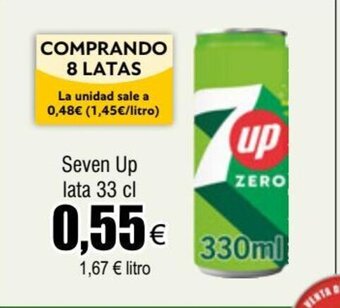 FROIZ Seven Up lata 33 cl oferta