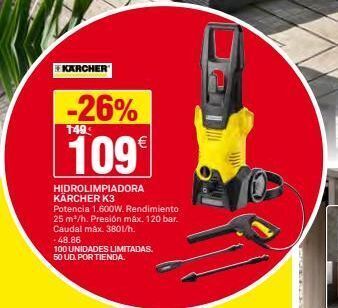 Bricoking Hidrolimpiadora kärcher oferta