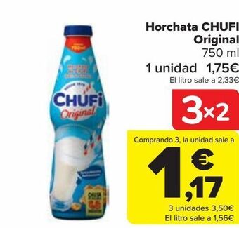 Carrefour Horchata chufi original oferta